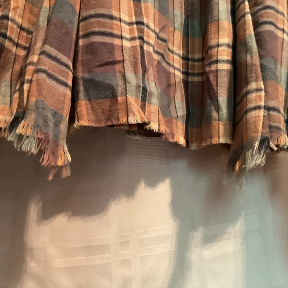 Aratta Brown and Tan Asymmetrical Trench Coat - Picture 5 of 7